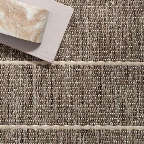 Nuloom Alaina Tapete 4 x 6 pies Interior/Exterior Gris Claro miniatura 6