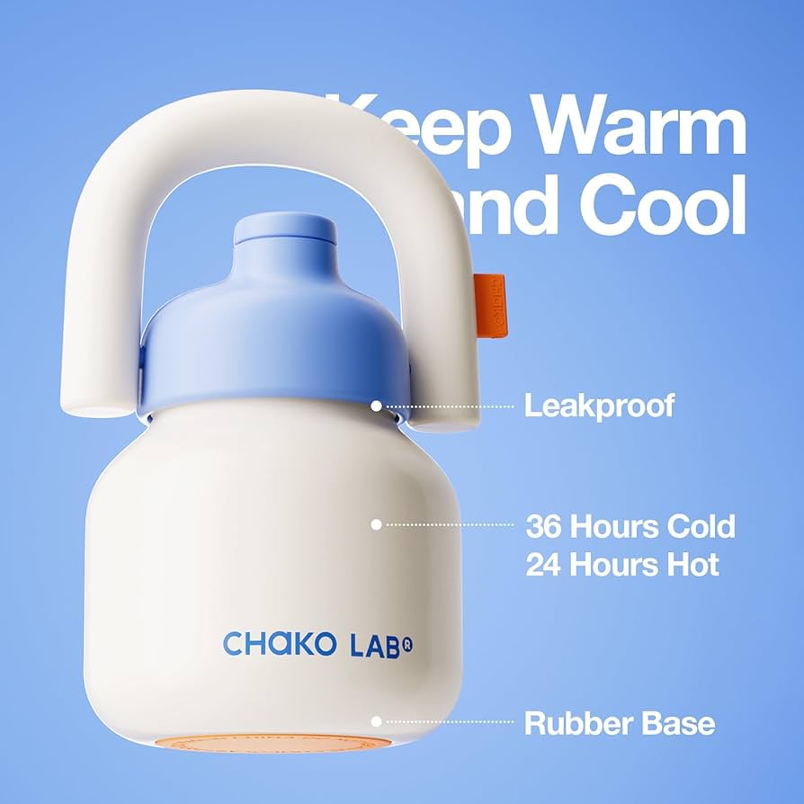 Amazon.co.jp: CHAKO LAB (チャコラボ) 水筒 ストローとキャリー