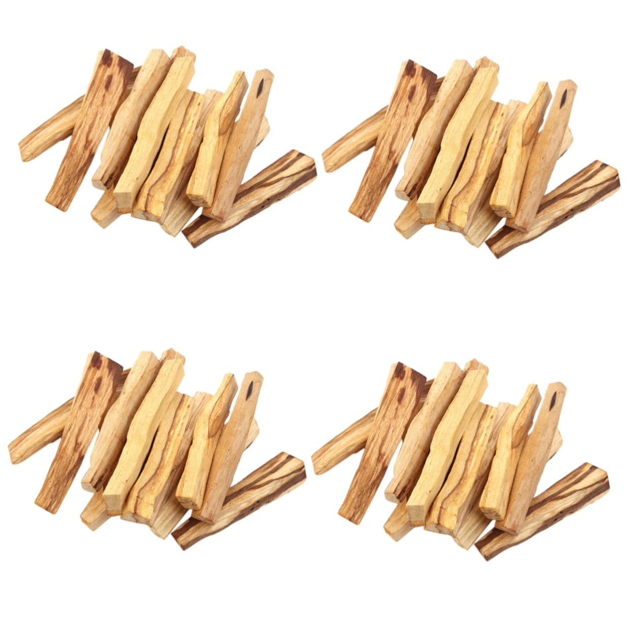 Cabilock 4 Juegos De Varillas De Incienso De Madera Multifuncionales para Difuminar Suave Y Delicado para Relajarse 10 Unidades X 4