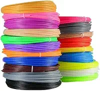 Refil Filamento PLA Kit 20 Rolos 100 M PRA Caneta 3D Muitas Cores Muito Colorido Cores Vibrantes