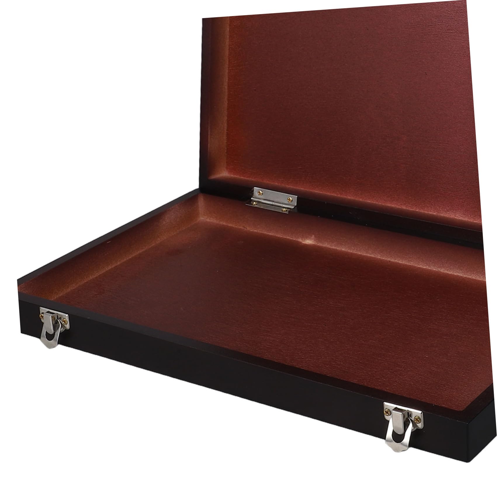 Homoyoyo Boîte de Rangement Bois pour Peinture Palette Artiste avec Couvercle Boîte de Transport pour Pinceaux et Matériel de Dessin