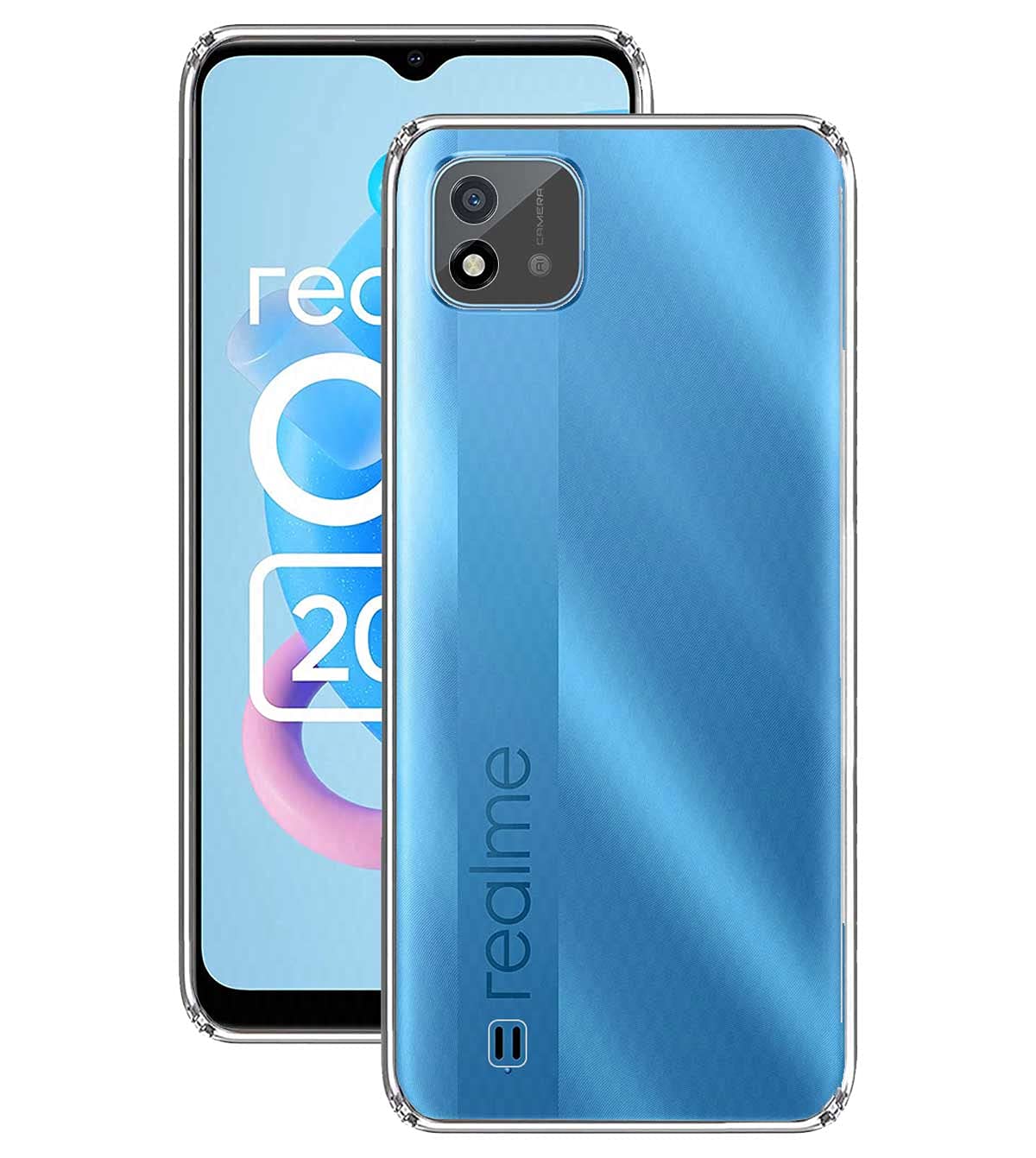 Realme C11/C20 Silicone Case - Transparent -2 Realme C11/C20 Silicone Case - Transparent -2