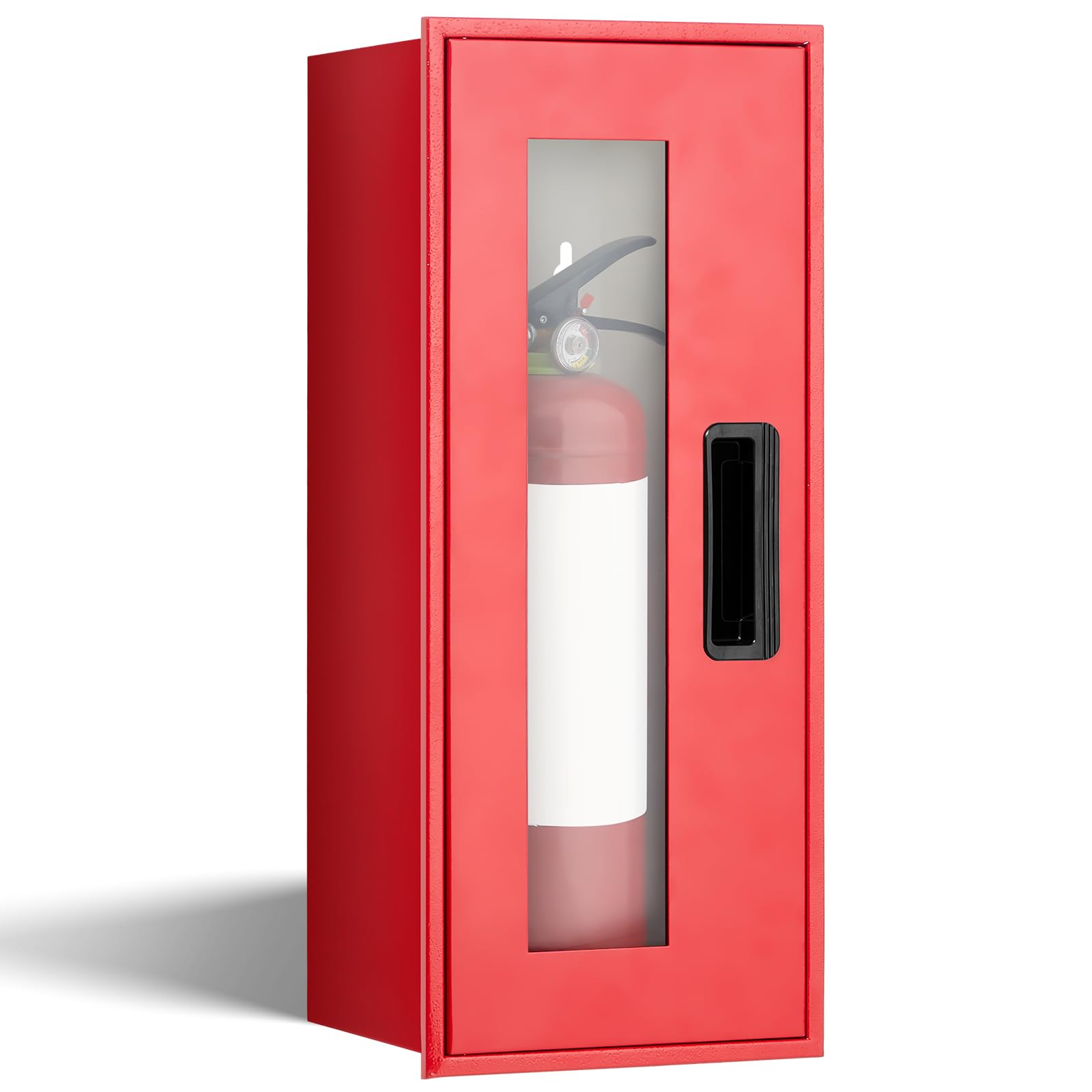 Zonon 1 Pcs 5lb Fire Extinguisher Cabinet Wall &amp; Surface Mount