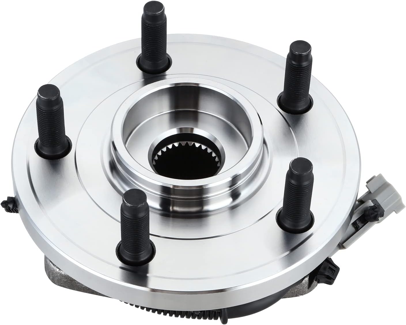 DNA MOTORING OEM-WHA-0075 Front Wheel Bearing Hub Assembly w/ABS Sensor Compatible with 2006-2010 Commander / 2005-2010 Grand Cherokee