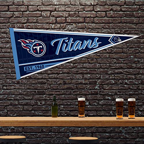 Image of Rico Industries NFL Football Classic 12 inch x 30 inch Felt Wall Decor Pennant - Great for Home /Bed Room /Man Cave Decor