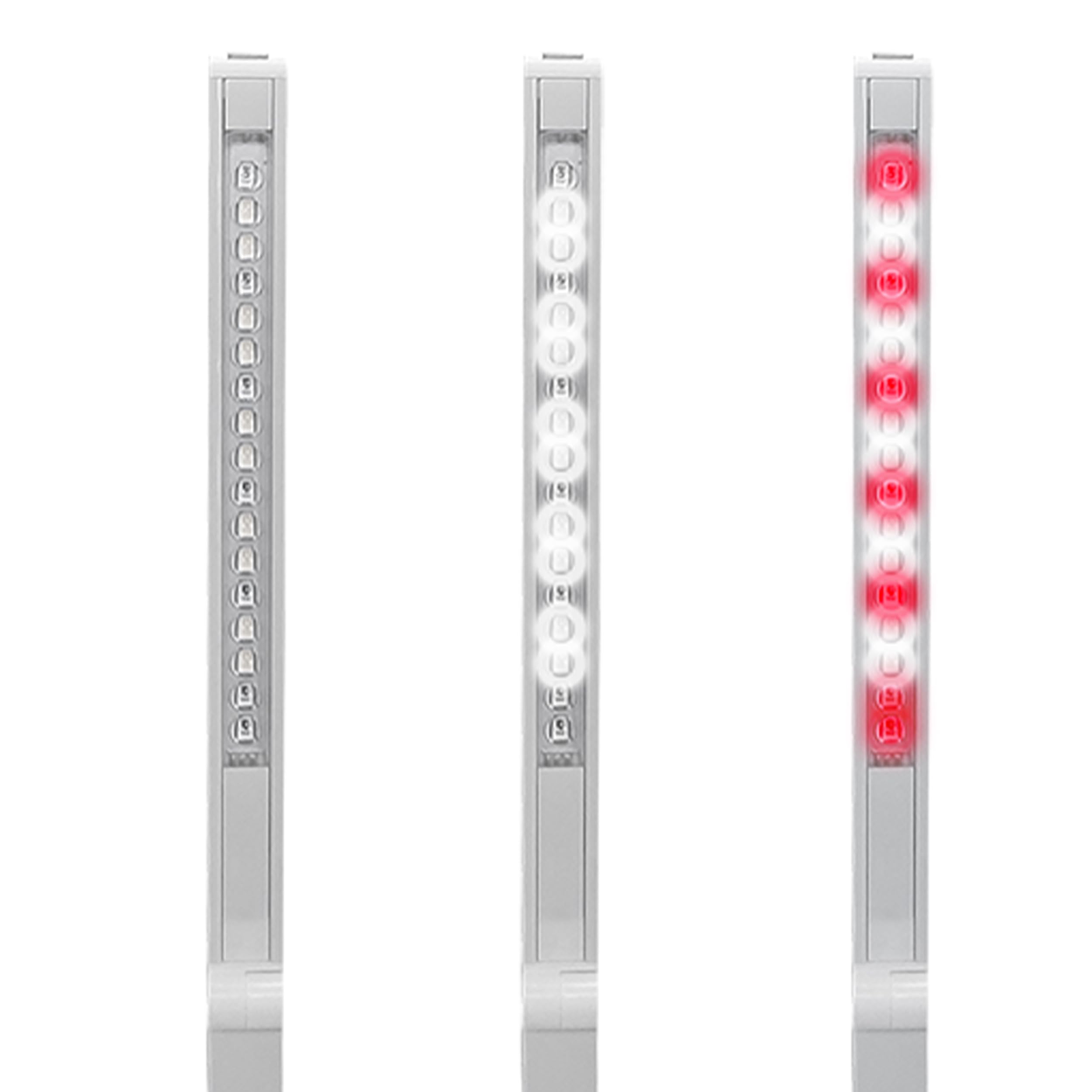 Eberg HEVA LIF Hydrokultur System, Indoor Garten mit LED Pflanzenlampe, 2 Pflanzplätze, 1 L Wassertank, Wasserstandssensor, Hydroponik Set, Weiß
