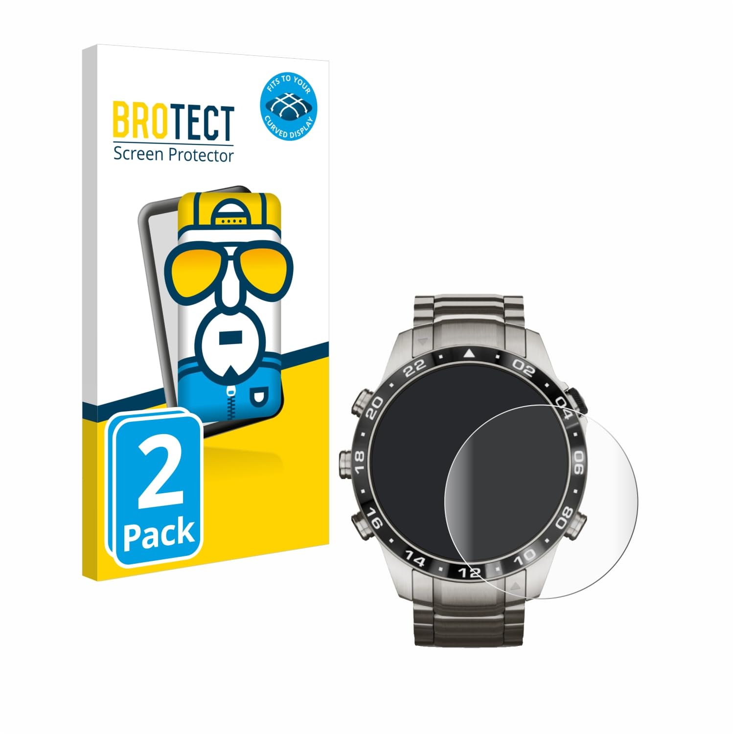 BROTECT Glas Screen Protector voor Garmin Vivoactive 3