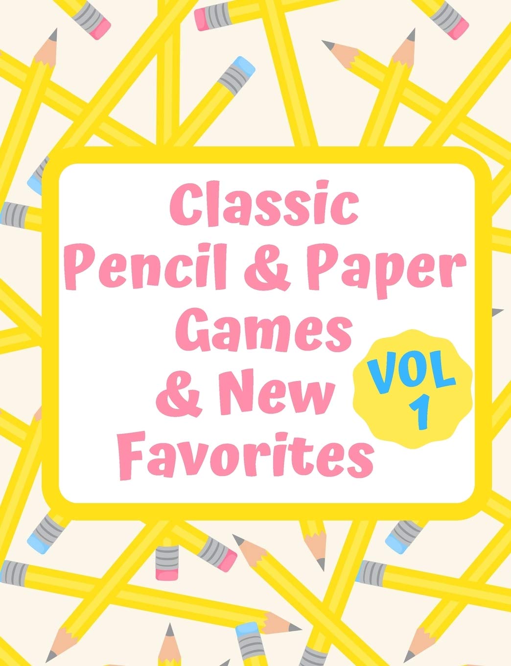 Buy Classic Pencil and Paper Games and New Favorites VOL 1: Ready to play  blank Game Sheets for a Variety of Fun Games, including Tic Tac Toe,  Hexagons ... (Pencil and Paper