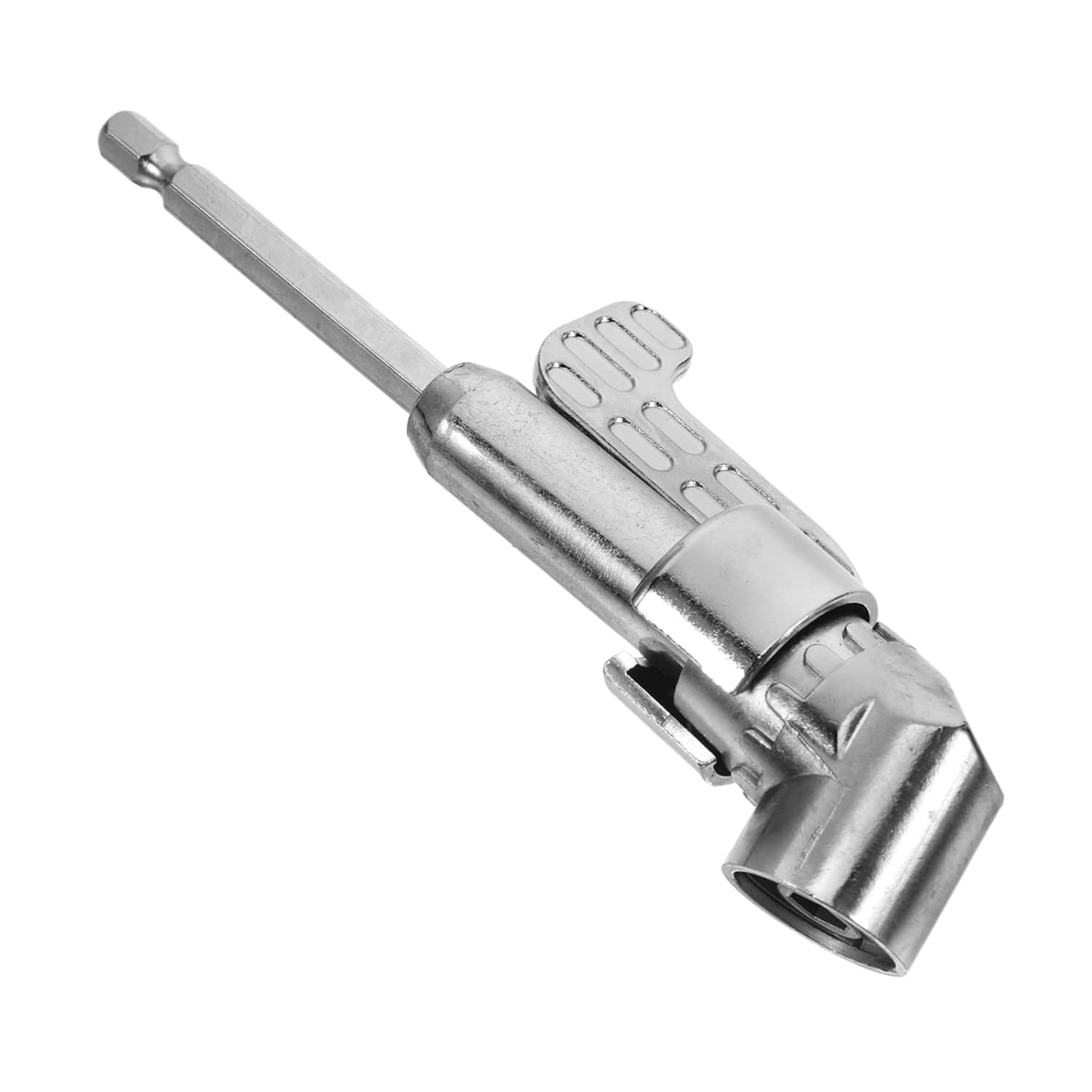 105degree Right Angle Drill Adapter with Turn Socket Tool for Electric Drills Tight Spaces Quick Connect Handle for Efficient Tightening and Improved Grip