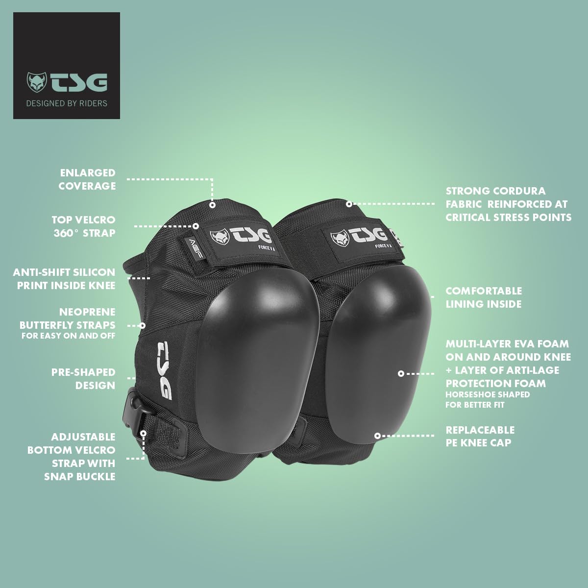 TSG Kneepad Force V A Knieschoner