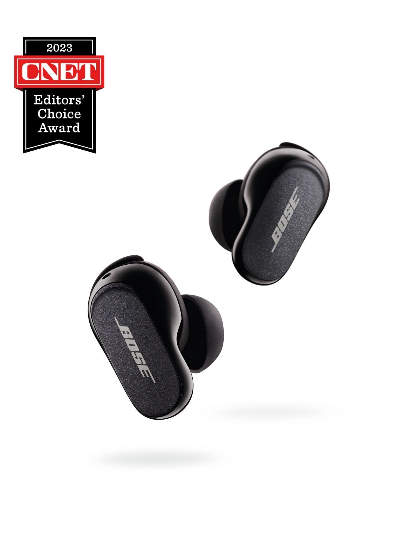 Bose Quietcomfort Earbuds II Triple Black & Case Cover Soapstone