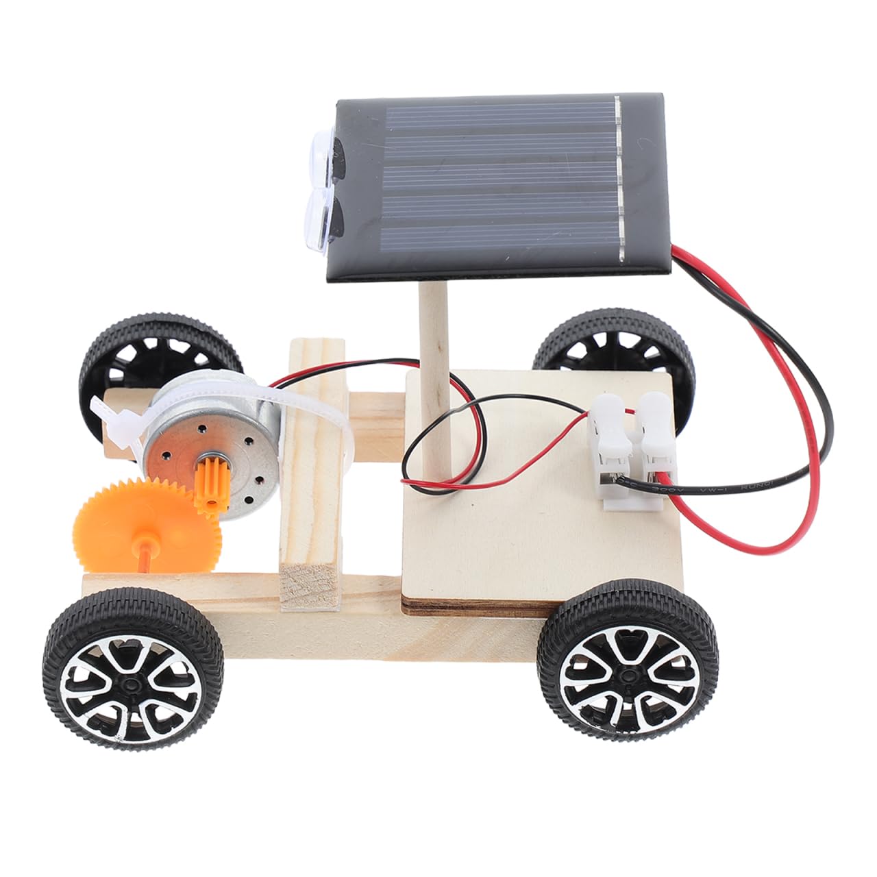 UPKOCH Mini DIY Solarauto Bausatz Für Kinder Ab 6 Jahren – Solarbetriebenes Lernspielzeug Zum Selbermontieren Fördert Kreativität Geduld Und Wissenschaftliches Experimentieren