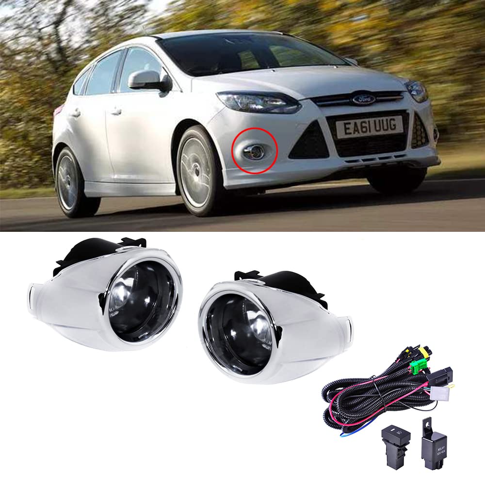 Complete Front Bumper Assembly With Fog Lights For 2012-2014 Ford Focus – CODAC SIR90