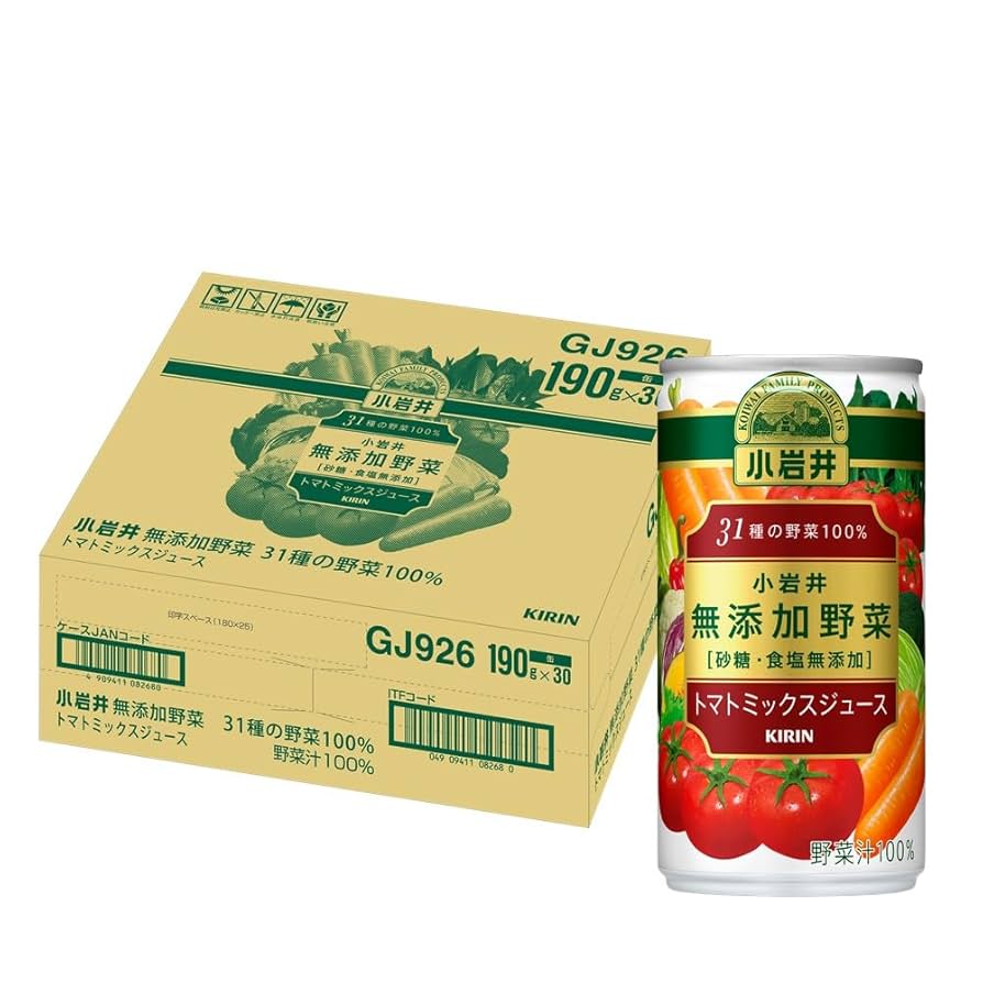 フルーツ野菜 Amazon.co.jp: KIRIN Koiwai Additive-Free Vegetables, 31