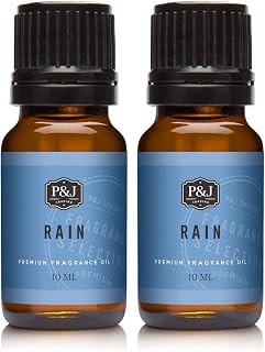 P&J Trading Fragrance Oil | Rain - 10ml 2pk Candle Scents for Candle Making, Freshie Scents, Soap Making Supplies, Diffuser Oil