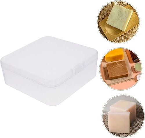Miniatura 9 de Alipis Caja de almacenamiento transparente, contenedor transparente de viaje, contenedores de plástico para llevar, esponjas, bandeja de esponjas,