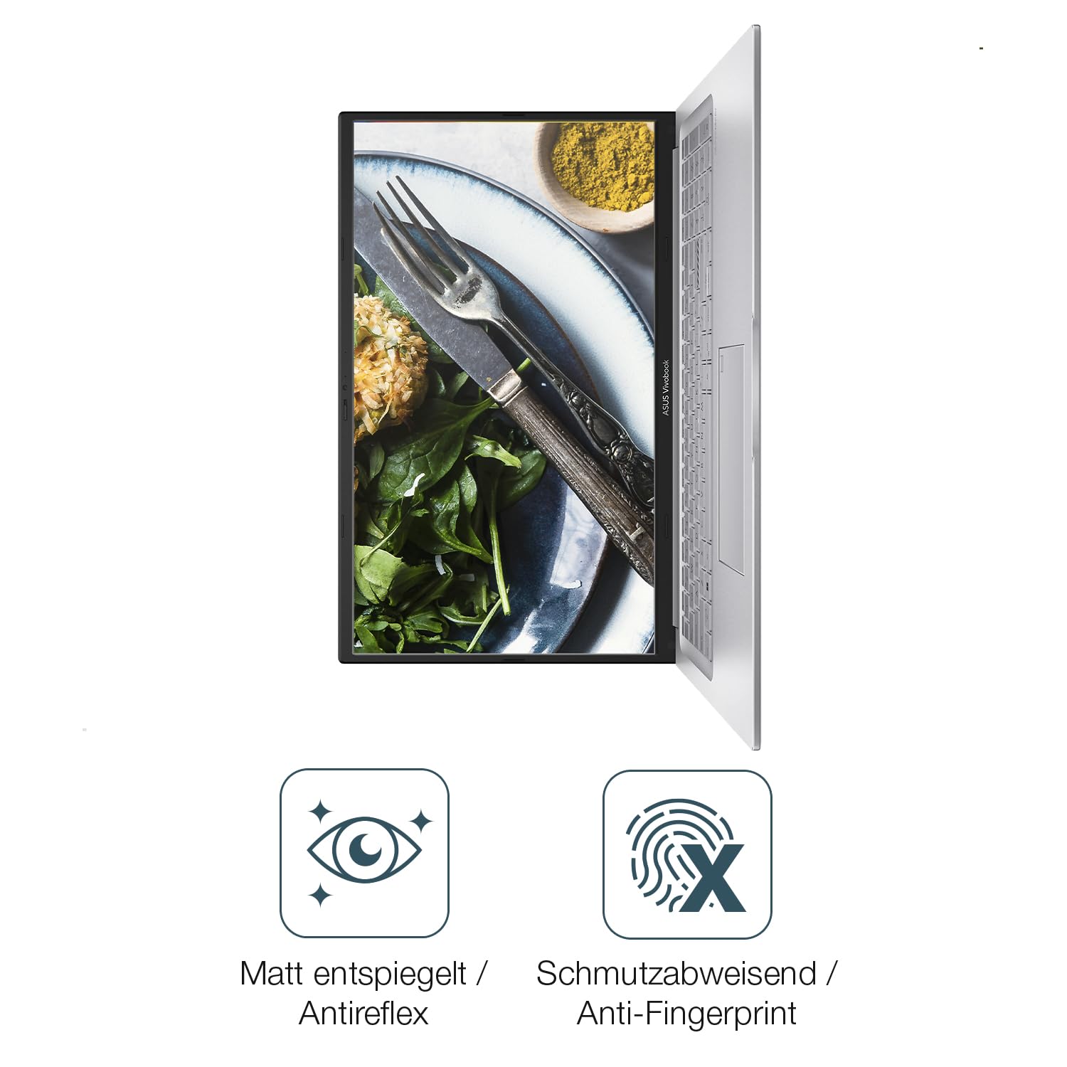 dipos 2x Film protection écran mat pour ASUS 17.3 Zoll i1355U