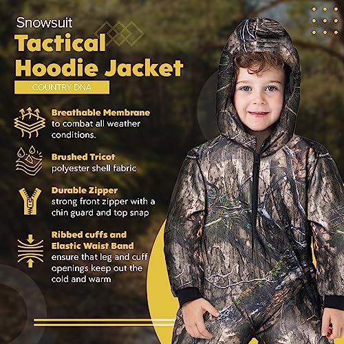 TrailCrest by Treel Infant-Toddler One Piece Snowsuits Overalls Waterproof Ski Suits Jumpsuits3
