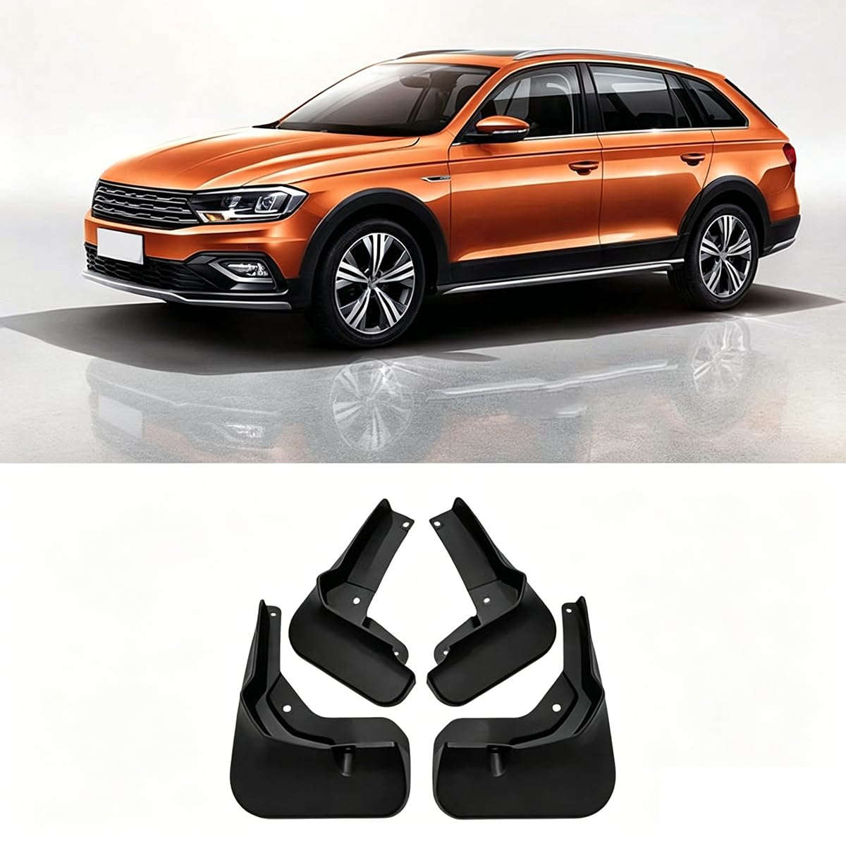 Garde-Boue pour Voiture Antichoc Bavette VW C-Trek 2017-2020