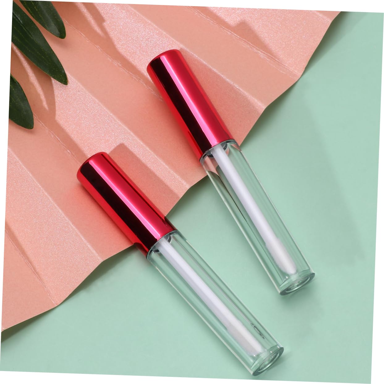 MAGICLULU 30 Pz di sottoimballaggio lucidalabbra rimpolpante trasparente flaconi di per le lip gloss lucidalabbra trasparente labiale multicolore Pacchetto di prova