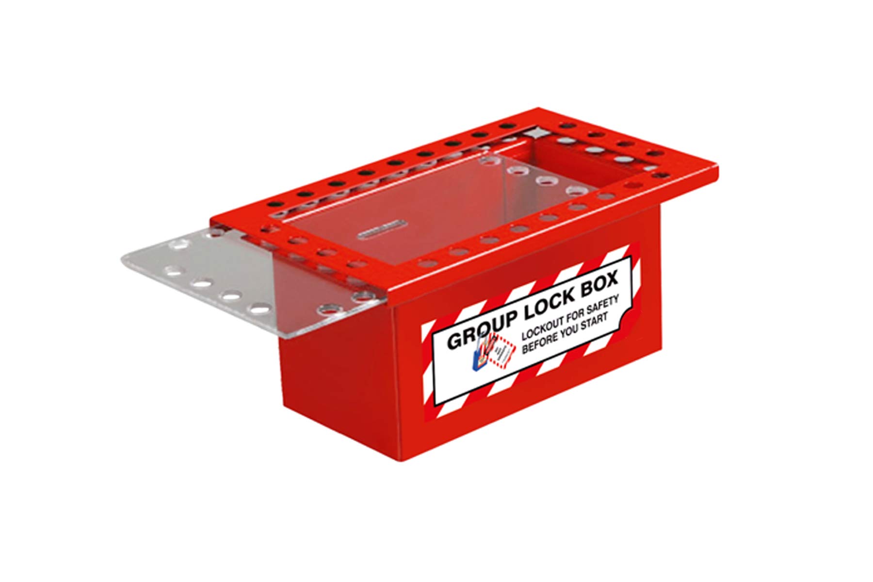Zing Green Products 7630 Steel Group Lock Box, 26 Lock Capacity
