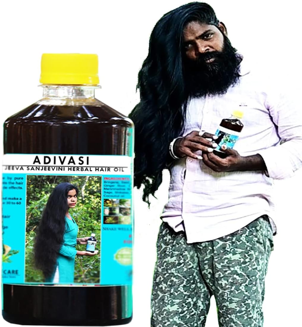 Adi Sri Maruthi Jhadiwalo Adivasi Jeevasanjeevini Herbal Hair Oil 250Ml