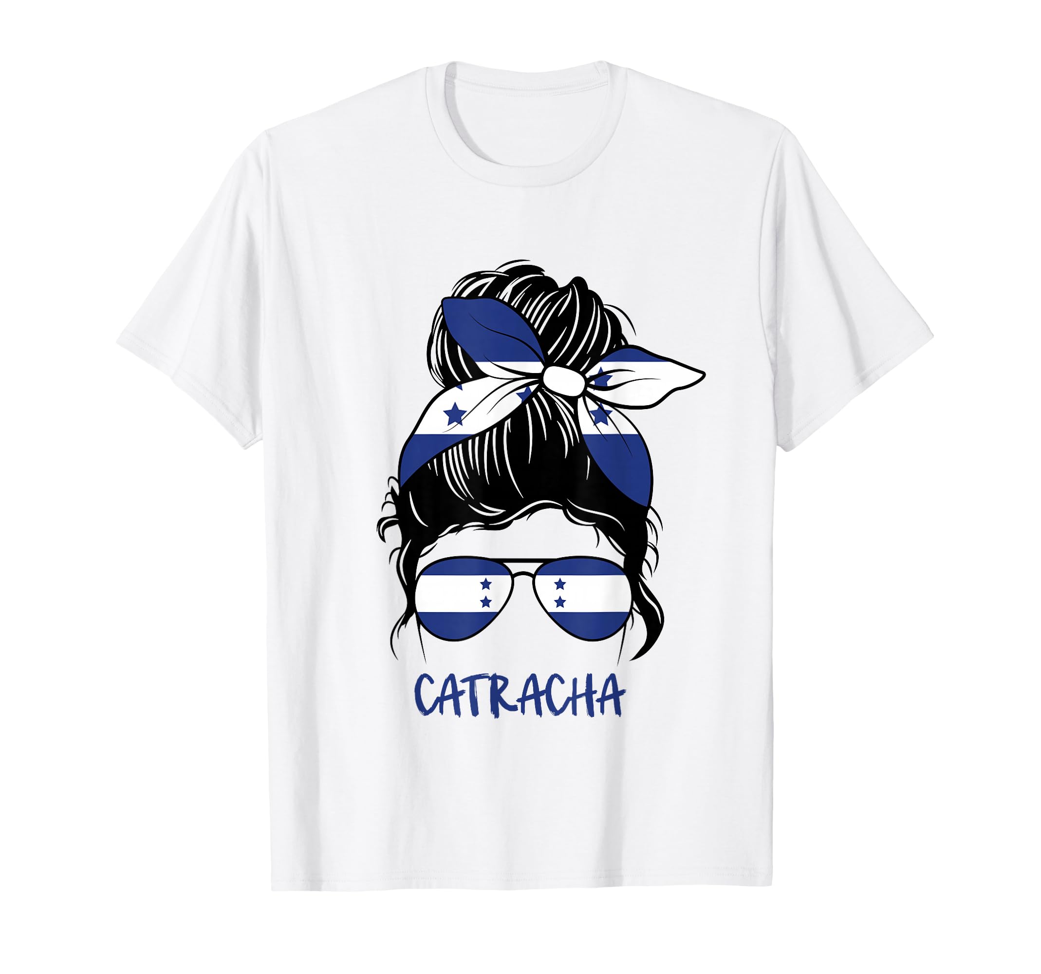 Soy Catracha for Hondurans Honduras Flag Girl T-Shirt Small