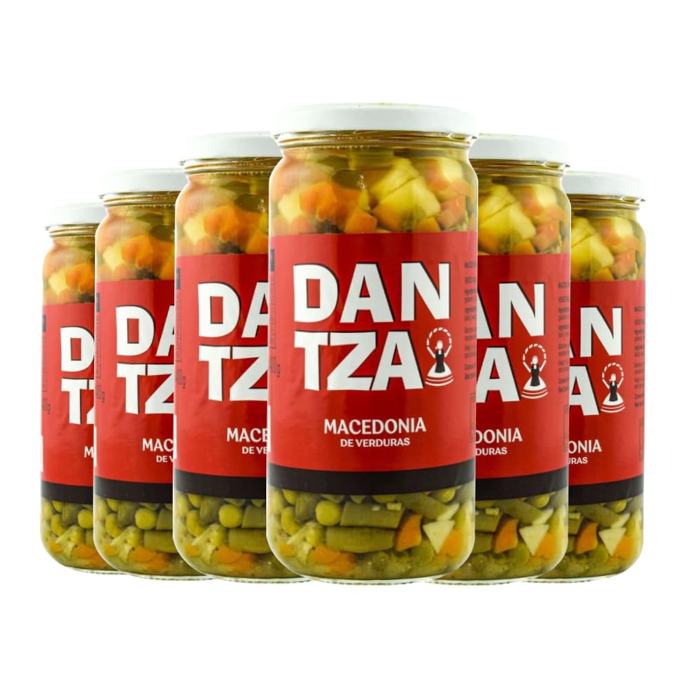 Conserves Dantza Macédoine de légumes Navarre 660 g x 6 pots