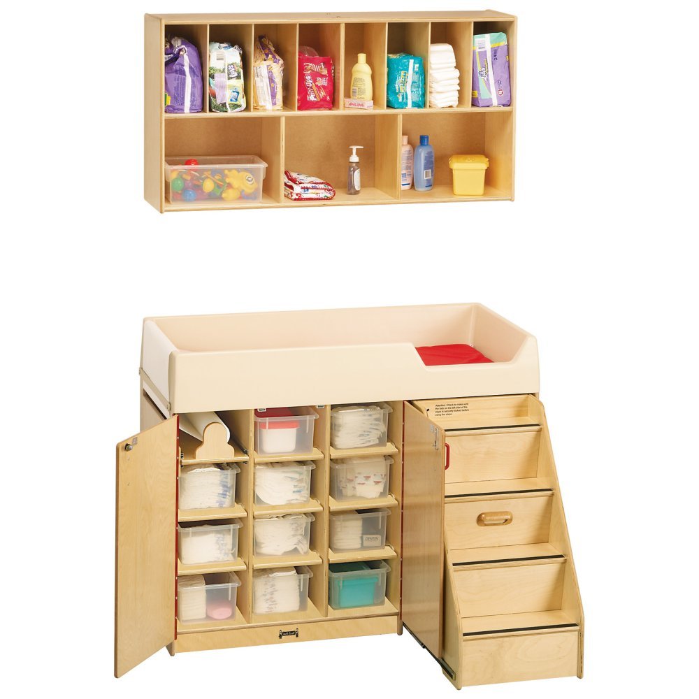 Jonti-Craft 5140JC Diaper Changer Combo, Left