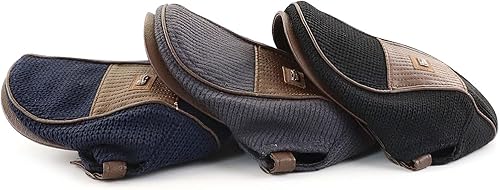 Miniatura 3 de Elwow Gorra plana frontal de piel sintética para hombre, gorra de punto para periódicos, para conducir, pesca, parche irlandés, sombrero de boina,