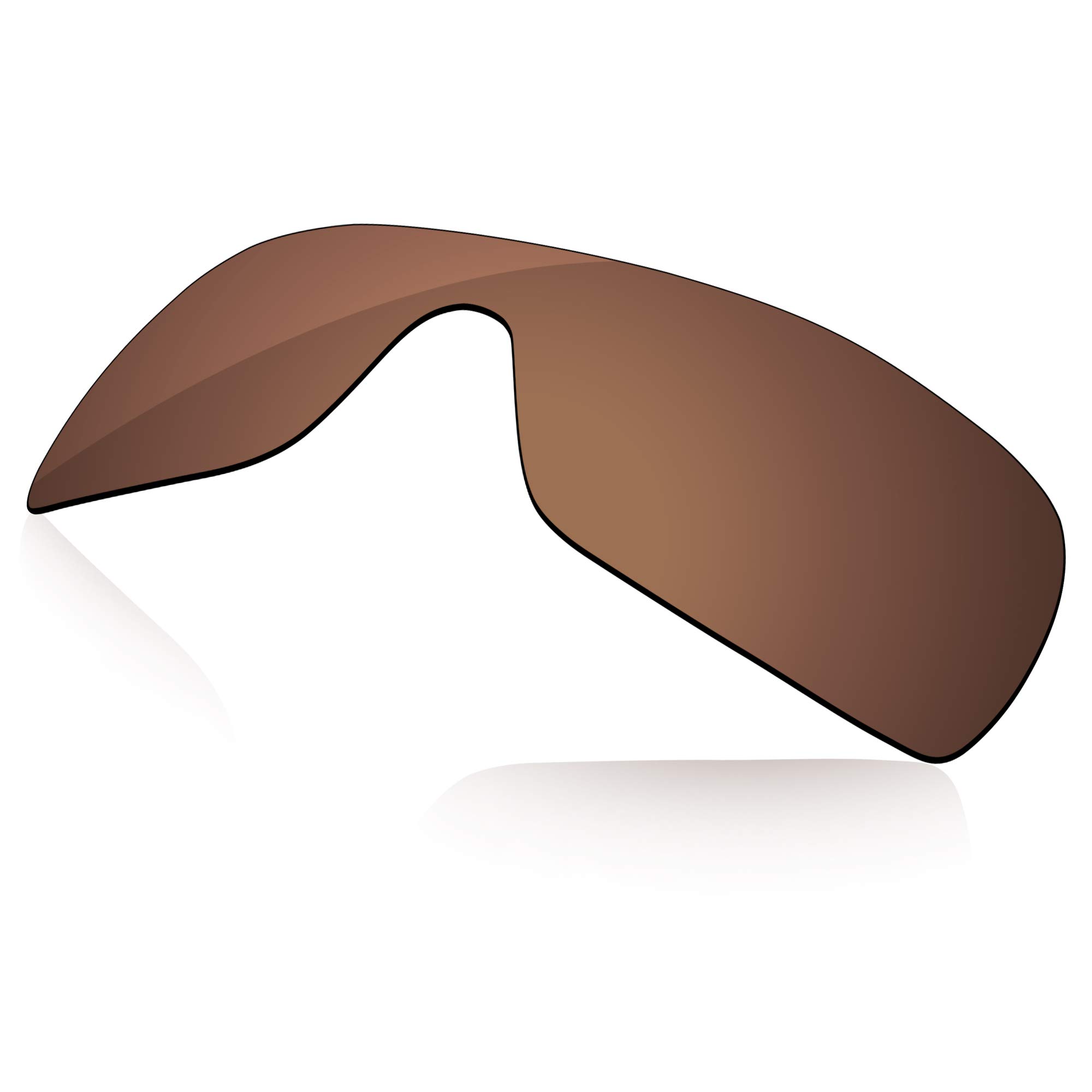 Lenzreborn Men's Rust Brown - Polarized Polarized Lens Replacet For Oakley Dart Sunglass