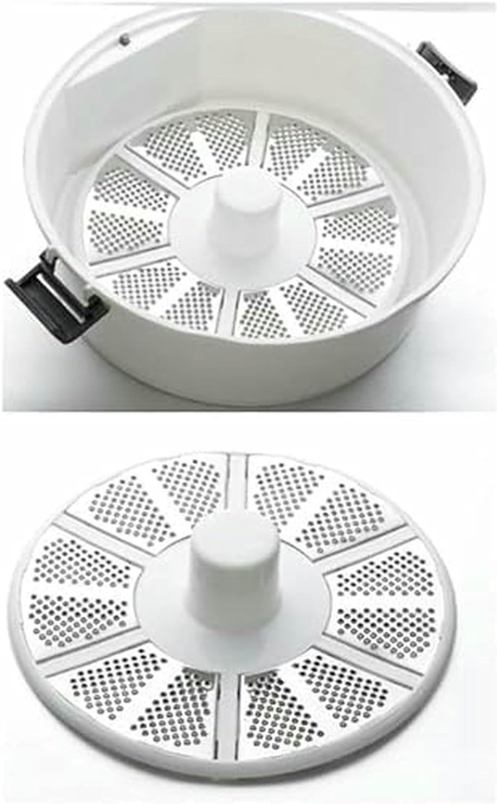 Pelador de Patatas eléctrico, pelador de Verduras con Recipiente, Cierre de Seguridad Giratorio, Capacidad de 1 kg, Cortador eléctrico eficiente