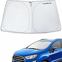 Vista 49 de Goodyear Parasol plegable para parabrisas Ford Edge 2015-2024, accesorios de automóvil, cubierta de parasol, parasol para parabrisas de automóvil