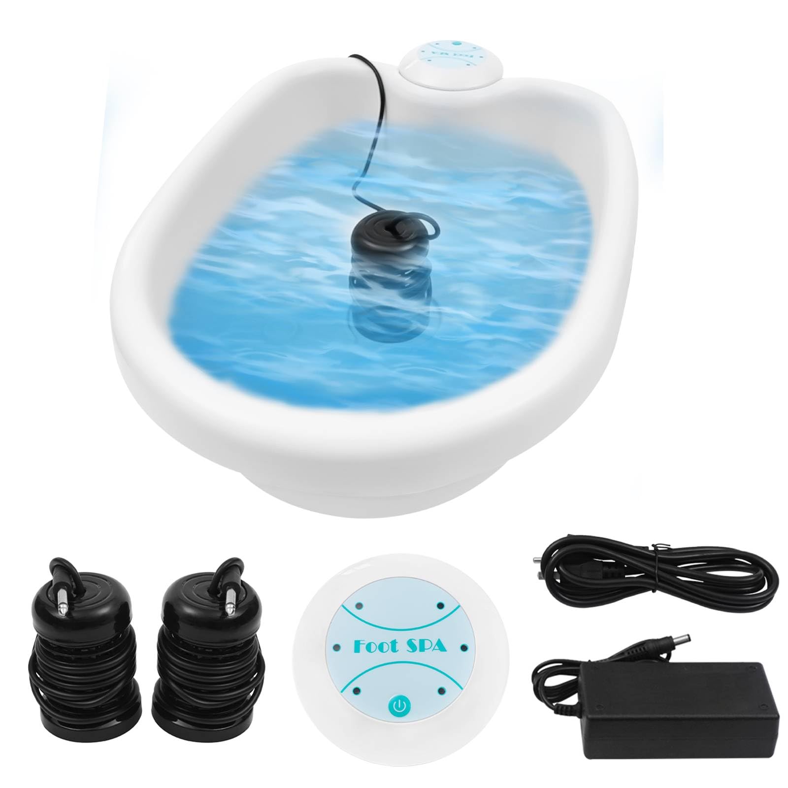 Ionic Foot Bath Detox Machine, Foot Spa Bath for Home, Portable Foot Spa Bath with Timer, Detox Foot Spa System for Beauty Salon Beauty SPA Club
