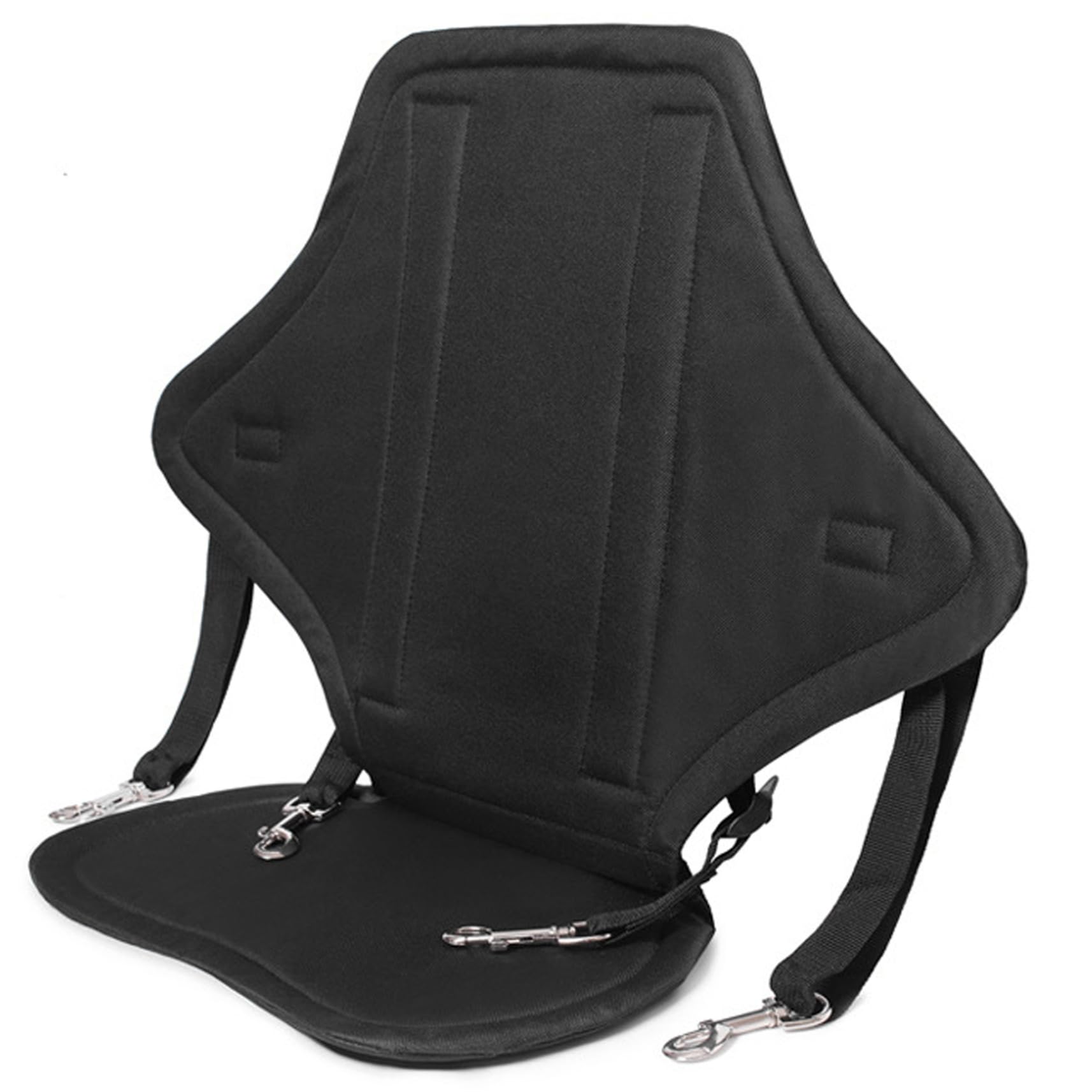 Sedile in Canoa, Sedile in Kayak con Supporto per Nylon a Supporto di Nylon/Canoa con Ganci a Scatto e deposito per Esterno