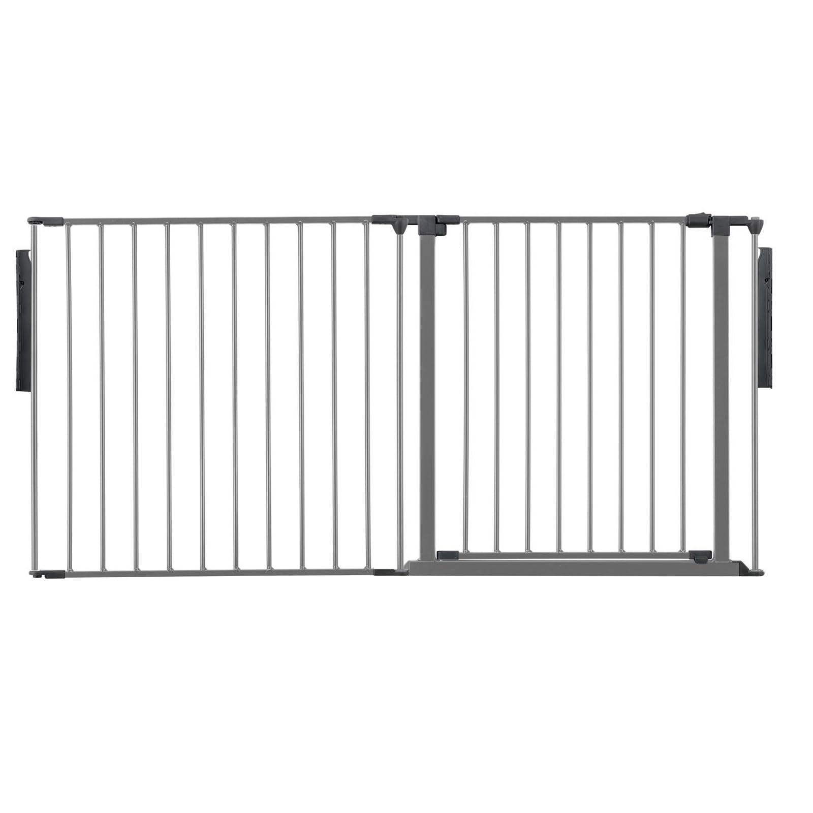 Safetots - Room Divider - Baby & Toddler Safety Barrier - 154cm Wide - Grey