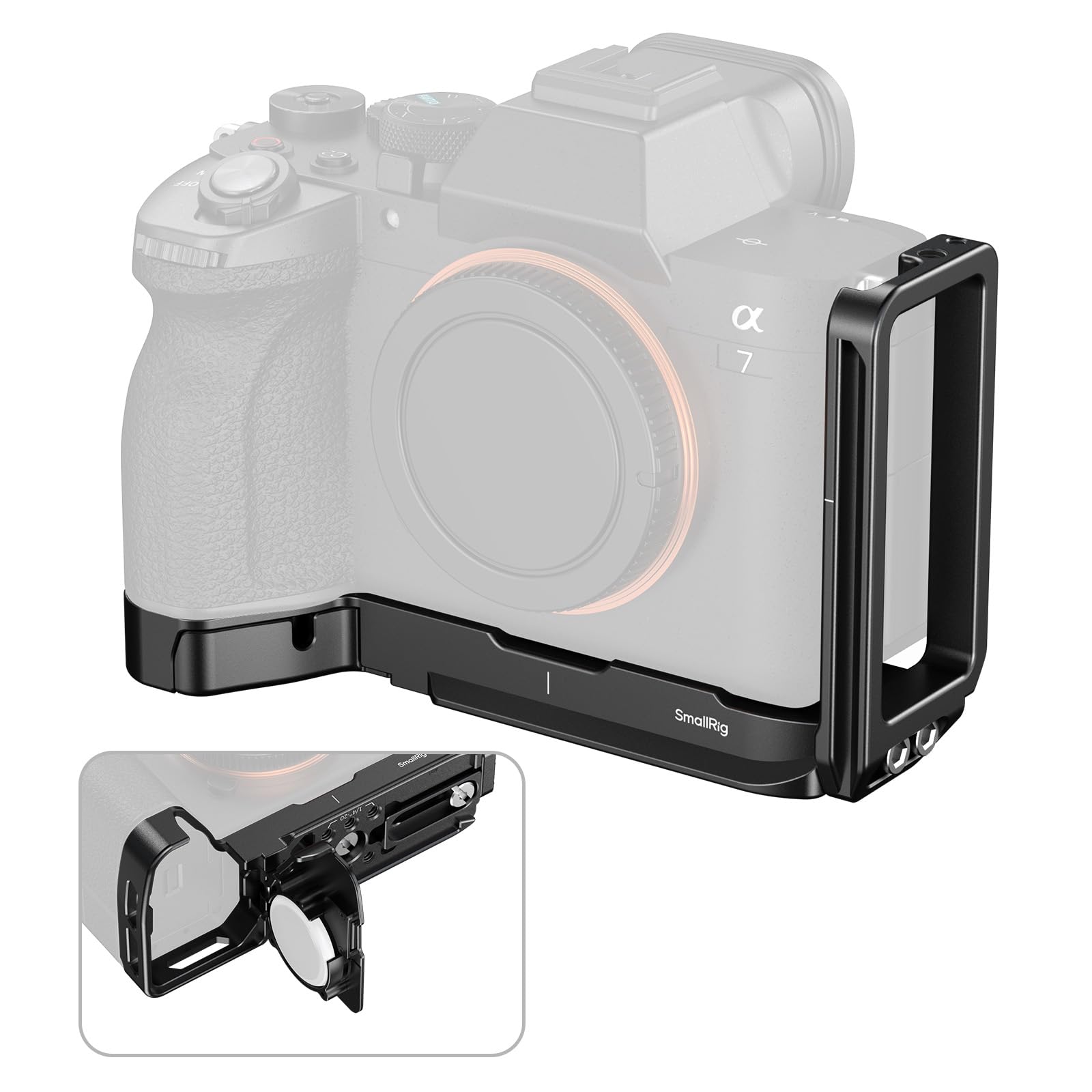 Amazon | SmallRig L字型マウントプレート ソニーα7V/7RV/7IV用（A