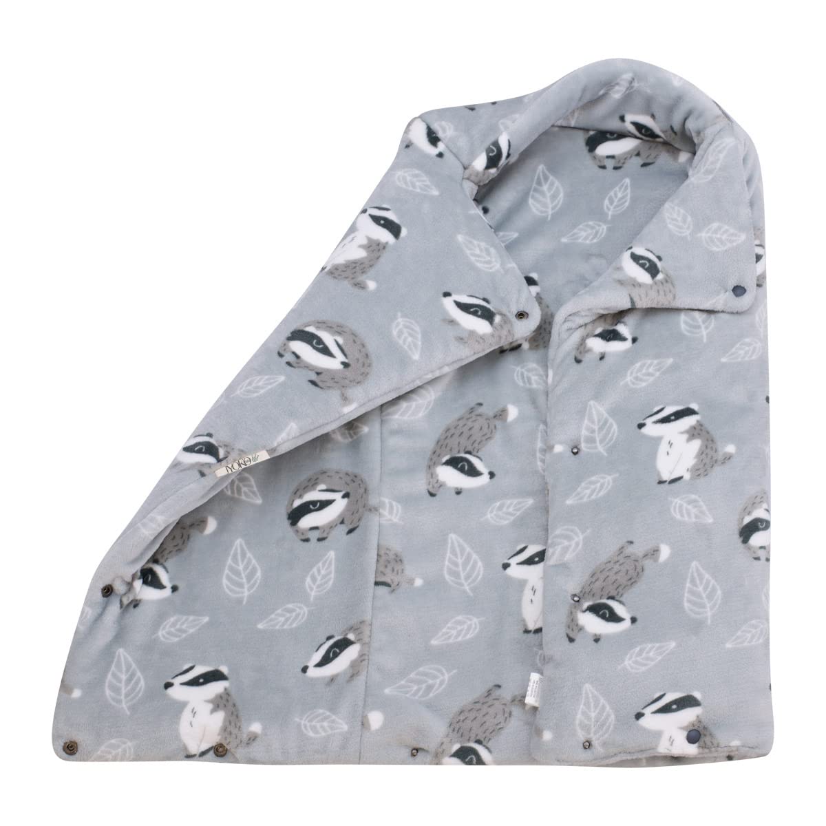 JYOKO Kids Saco para capazo (Badger, Polar)