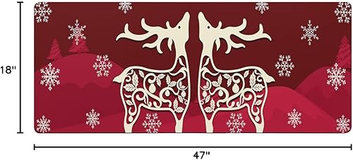 Miniatura 2 de Tapete de baño de Navidad para bañera, antideslizante, de secado rápido y absorbente, tierra de diatomeas, fregadero, dormitorio, cocina, tapete