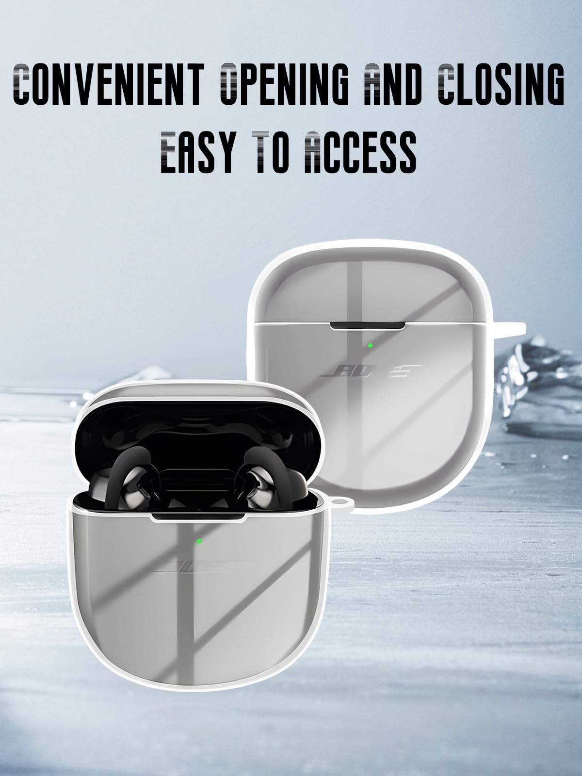 Amazon | Bose QuietComfort Ultra Earbuds (第2世代、2025年)用クリア