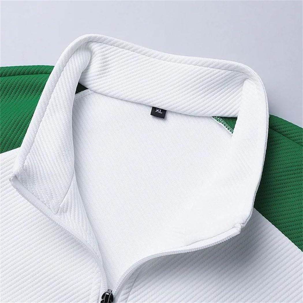 Men's Spring Tracksuit Set Long Sleeve Top Straight Leg Pants Outdoor Sports Fitness Running Jogging Clothing