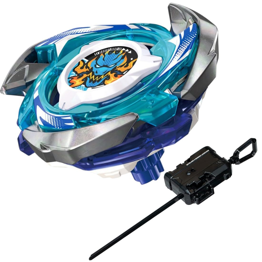 BattleKid Bey-BladeX CX-01 DRAN Brave S6-60V Xtreme Gear X-Series Bey Set with Strong Winder Launcher – High-Speed Spinning Top for Exciting Battles and Competitive Play-image-20