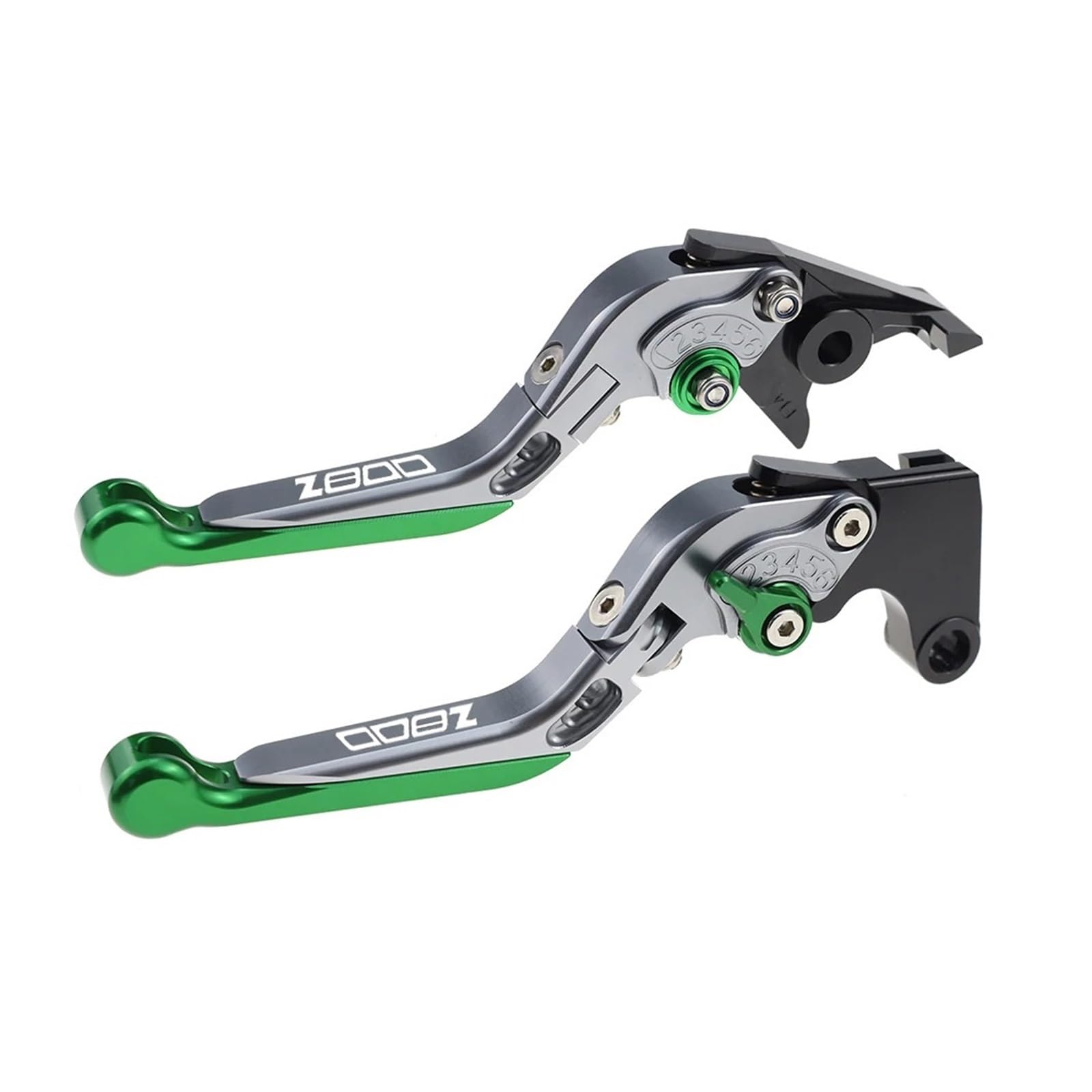 Yxbswbjd 26 Aluminum Alloy Folding Brake Lever For Z800e Motorcycle Folding Extendable Brake Clutch Levers(26)
