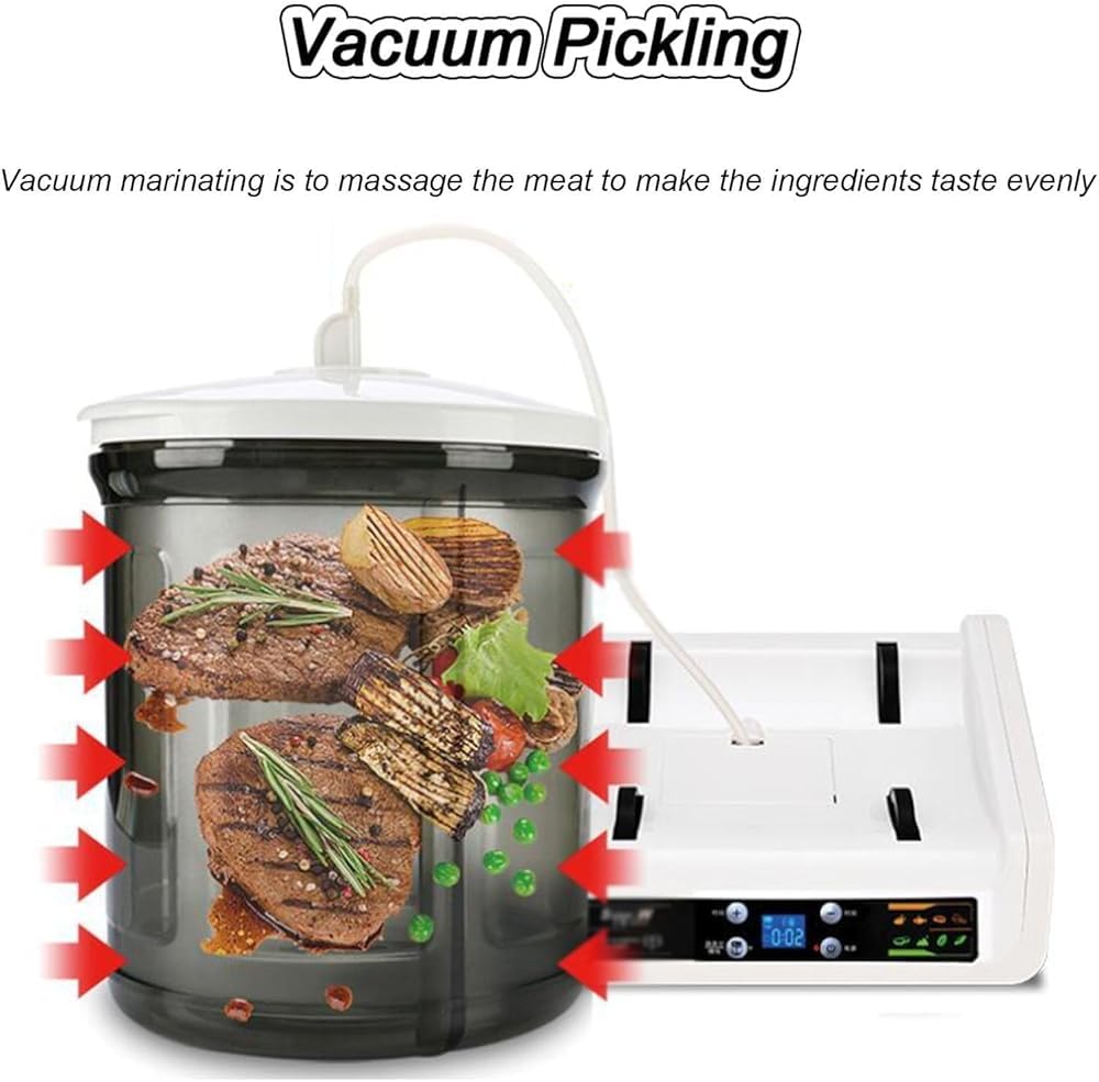 Macchina commerciale per marinatura sottovuoto per carne e verdura, macchina elettrica per burattatura alimentare multi-marinatrice per carne di maiale e pollo di montone