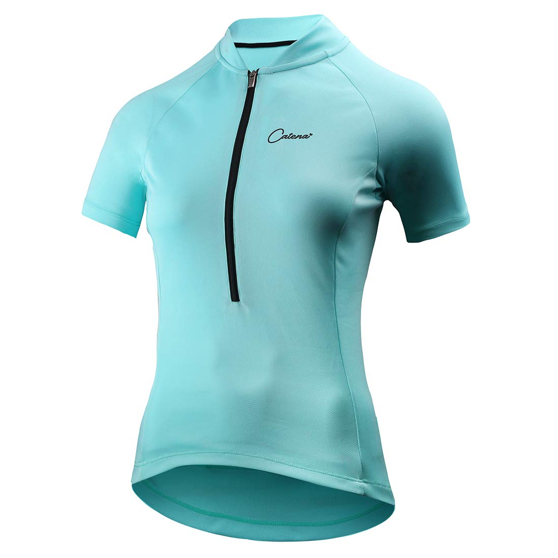 CATENA Maillot Cyclisme Manches Courtes Femmes VTT Route Respirant Séchage Rapide Haut Vélo