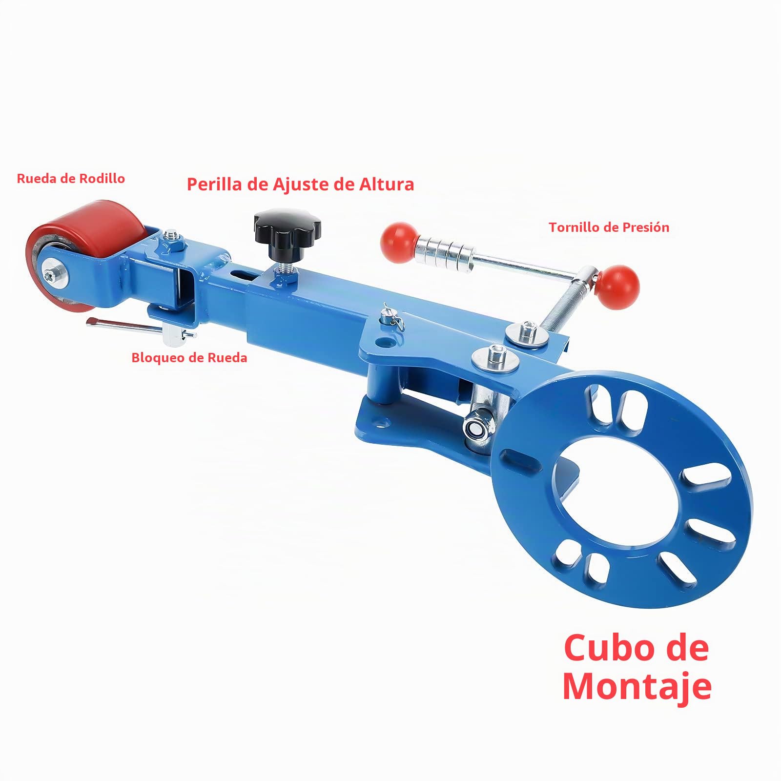 BOOMSTART Kit de Herramientas de Reformado de Guardabarros de Servicio Pesado Extensible Rodillo de Arco de Rueda Herramienta Formadora de Ensanchamiento Accesorio de Coche Herramienta de Reparación