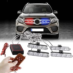 Sidaqi 4x4LED 4 en 1 télécoande sans fil 12V Sidaqi 4x4LED 4 en 1 télécoande sans fil 12V