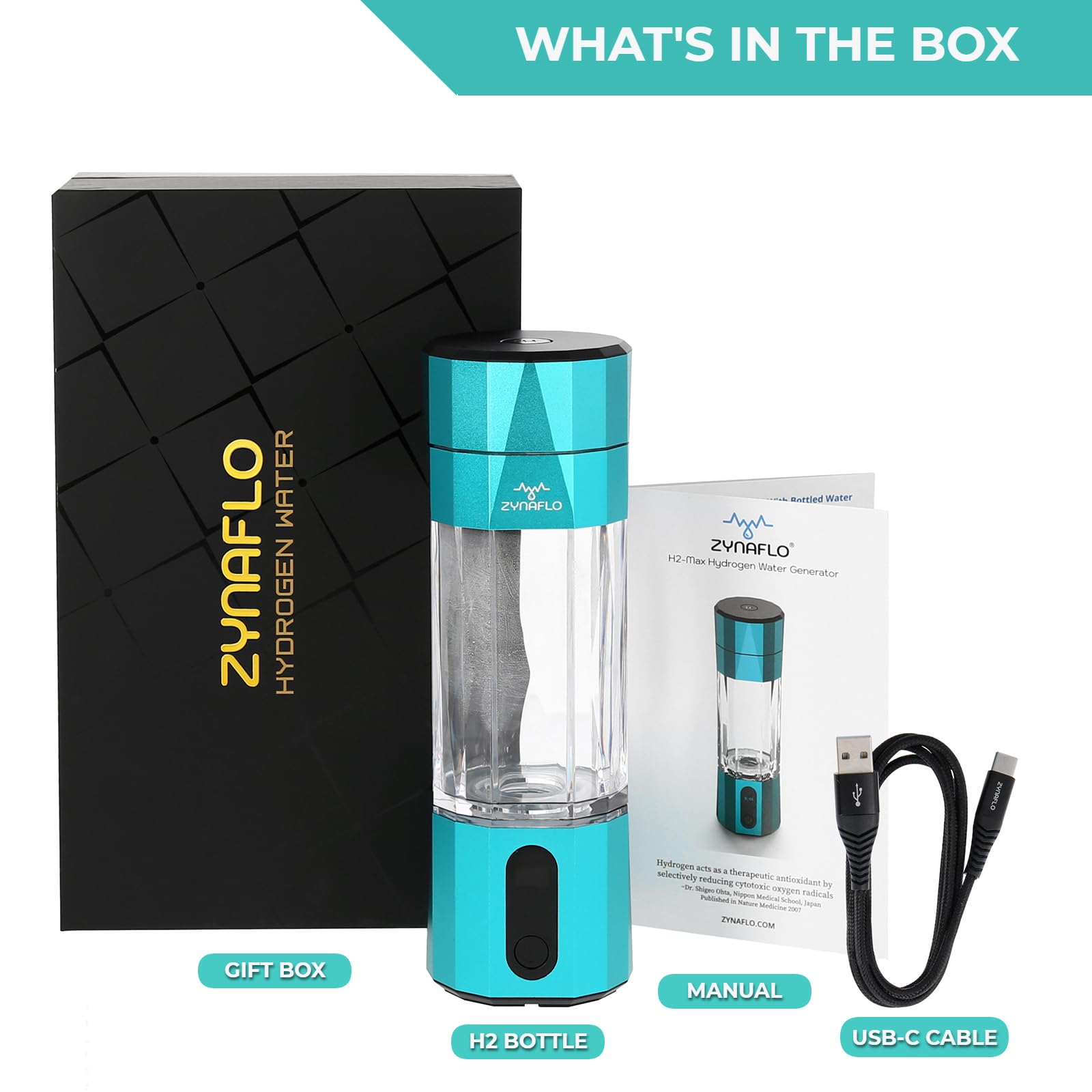 H2-Max Generador de botellas de agua de hidrógeno con tecnología SPE/PEM