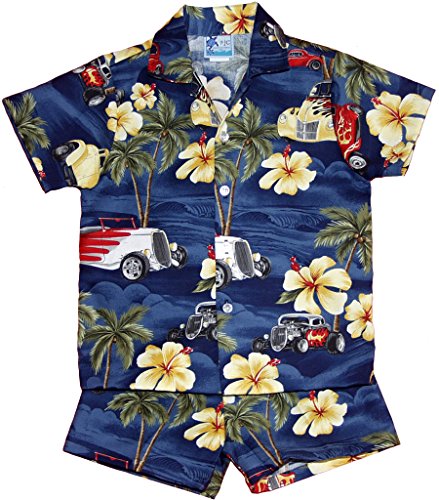 Image of RJC Boys Pacific Hot Rods 2 Piece Cabana Set
