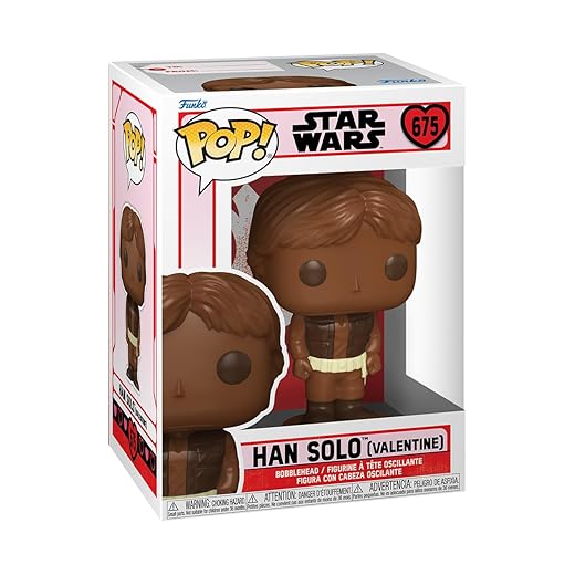 Funko POP! Star Wars: Han Solo - (Val Choc) - Vinyl-Sammelfigur - Geschenkidee - Offizielle Handelswaren - Spielzeug Für Kinder Und Erwachsene - Movies Fans - Modellfigur Für Sammler Und Display